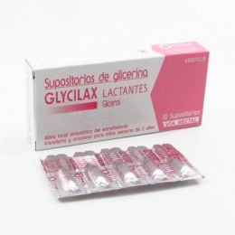 SUPOSITORIOS GLICERINA GLYCILAX LACTANTES 0.672 G 10 SUPOSITORIOS