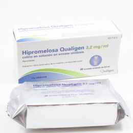 HIPROMELOSA QUALIGEN 3.2 MG/ML COLIRIO 30 MONODOSIS SOLUCION 0.5 ML