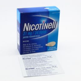 NICOTINELL 21 MG/24 H 28 PARCHES TRANSDERMICOS 52.5 MG