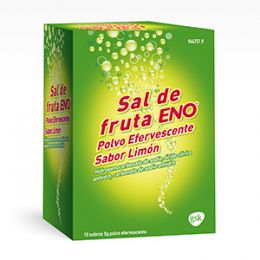SAL DE FRUTA ENO LIMON 5 G 10 SOBRES POLVO SOLUCION ORAL