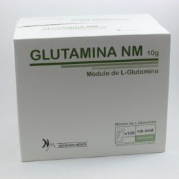 GLUTAMINA NM 120 SOBRES 10 G NEUTRO