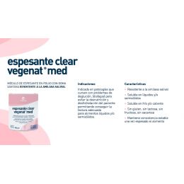 ESPESANTE CLEAR VEGENAT MED 400 G 6 BOTE NEUTRO