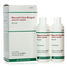 MINOXIDIL VIÑAS 50 MG/ML SOLUCION CUTANEA 2 FRASCOS 60 ML