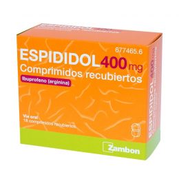 ESPIDIDOL 400 MG 12 COMPRIMIDOS RECUBIERTOS