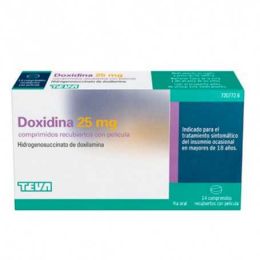 DOXIDINA 25 MG 14 COMPRIMIDOS RECUBIERTOS