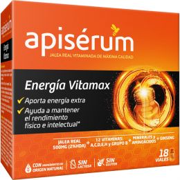 APISERUM ENERGIA VITAMAX 18 VIALES