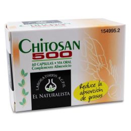 CHITOSAN 500 EL NATURALISTA 60 CAPS