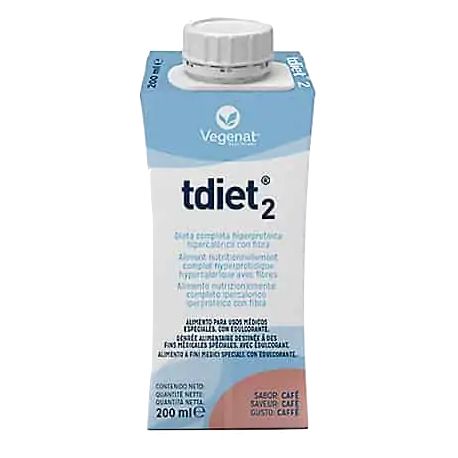 TDIET 2 CAFE (ANTES T-DIET 20/2) 24 BOTELLA 200 ML