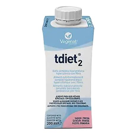TDIET 2 (ANTES T-DIET 20/2) 200 ML 24 BOTELLA FRESA