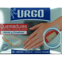 URGO QUEMADURA HIDROCOLOIDE 6 U