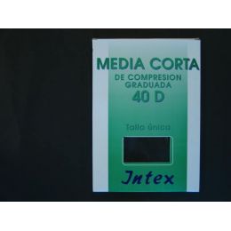 MEDIA CORTA (A-D) COMP LIGERA INTEX NEGRA