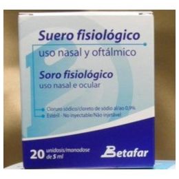 Betafar Suero Fisiologico 30 Monodosis 5ml con Ofertas en Carrefour