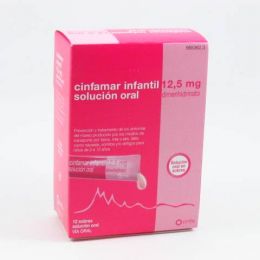 CINFAMAR INFANTIL 12.5 MG 12 SOBRES SOLUCION ORAL 5 ML