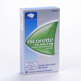 NICORETTE ICE MINT 2 MG 30 CHICLES