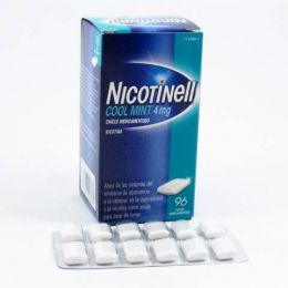 NICOTINELL COOL MINT 4 MG 96 CHICLES MEDICAMENTOSOS